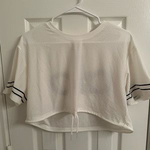 NWOT Alo Jersey Crop Top